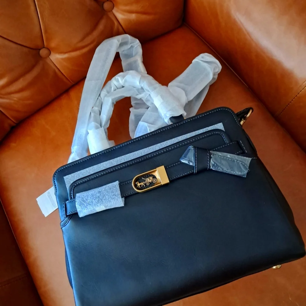 NWT Coach Tate Carryall 29 Black - Picture 4 of 16